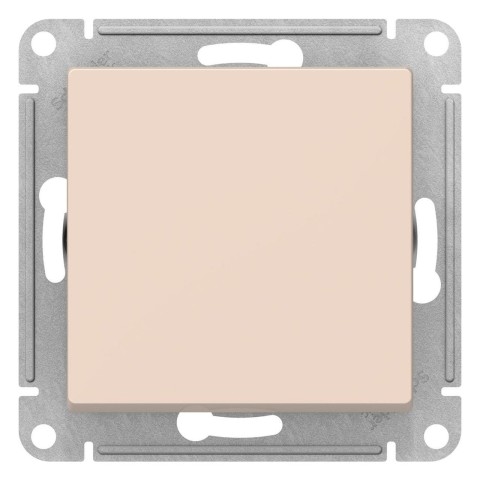 Купить Выключатель 1-клавишный Schneider Electric AtlasDesign ATN000211 Бежевый в Минске