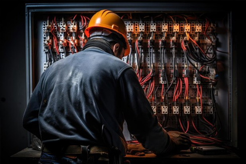 Демонтаж электропроводки