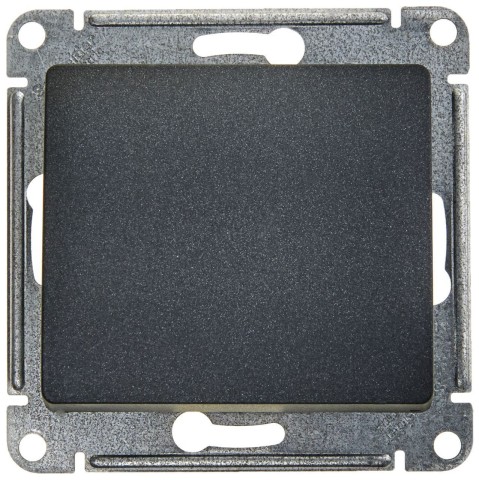 Купить 1-клав.переключатель, Антрацит в Минске