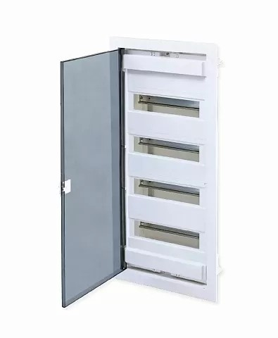 Купить U48FP, Щит встраиваемый, 4 ряда, 48+8 мод., прозрач. дверца, IP40 в Минске