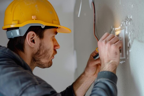 Монтаж подрозетников