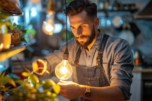 Подключение и монтаж навесных и настенных светильников, люстр, бра