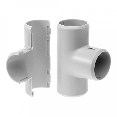 Купить Тройник разборный d32 мм (15шт/180шт уп/кор) Промрукав в Минске