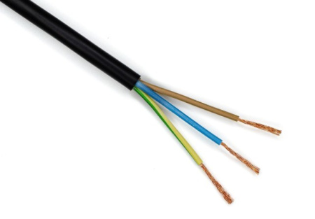 Провод ПВСнг(А)-LS 3х1,00 чёрный