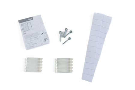 Щит cкрытой установки 24 места, винтовые клеммы, (382х318х72), IP-40 // Hager - Golf (Прозрачная матовая дверь)