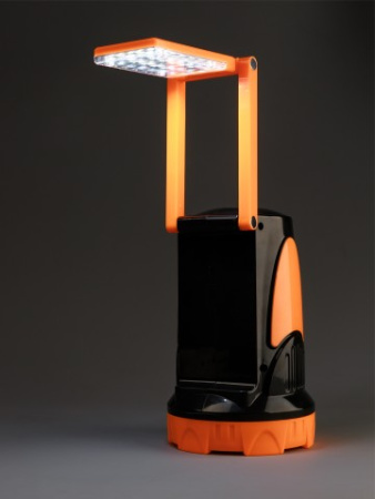 Фонарь  светодиодный "Прожектор 14", аккумуляторный, 5 Вт LED+21 SMD, 1150 лм, SLA 2,5 А*ч, 230 В, TDM