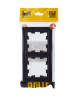 BRITE Рамка 2-местная IP44 РУ-2-БрЧ-44 черный IEK