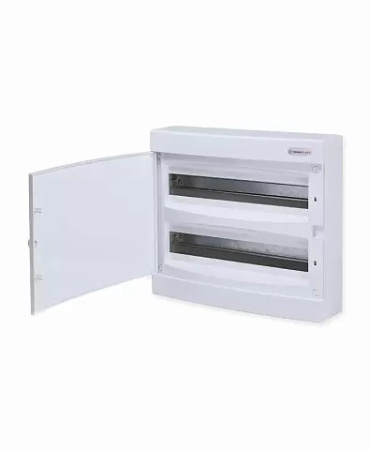N2x18CW, Щит навесной, 2 ряда, 36 мод., белая дверца, IP40 фото в интернет-магазине БелЭлектрикМонтаж