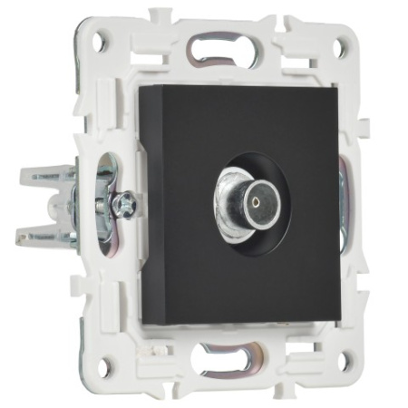 SKANDY Розетка TV оконечная SK-A12Bl черный IEK