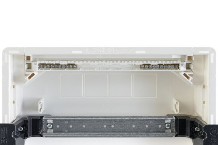 Щит cкрытой установки 24 места, винтовые клеммы, (382х318х72), IP-40 // Hager - Golf (Прозрачная матовая дверь)