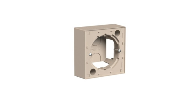Коробка для наружного монтажа, Песочный AtlasDesign ATN001200