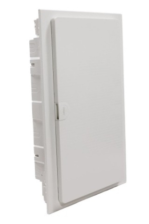 Щит cкрытой установки 36 мест, винтовые клеммы, (507х318х72), IP-40 // Hager - Golf (Белая дверь) фото в интернет-магазине БелЭлектрикМонтаж