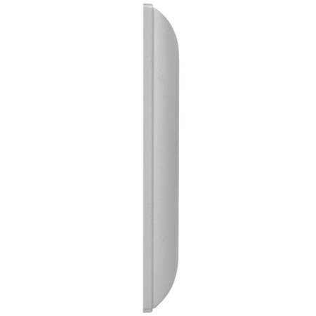 BRITE Рамка 1-местная РУ-1-Бр алюминий/алюминий IEK