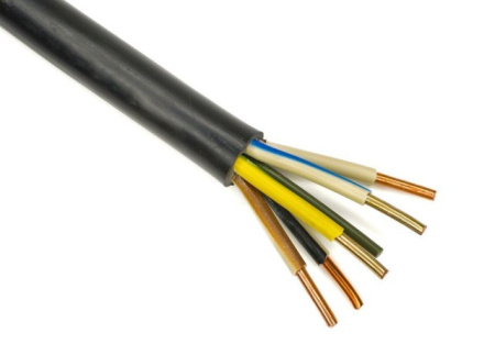 Кабель ВВГнг(А)-LS 5х10.0 - 0,66 (ТУ ВY) черн