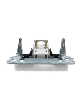 BRITE Розетка телефонная RJ11 РТ10-БрБ белый IEK