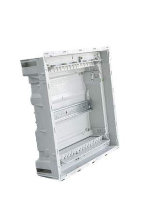 Щит cкрытой установки 12 мест, QC клеммы, (357х348х89) IP-30 // Hager - Volta (Белая дверь)