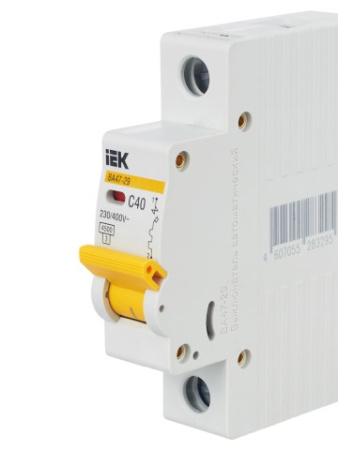 ВА47-29 1Р 40А 4,5кА х-ка С ИЭК автоматический выключатель