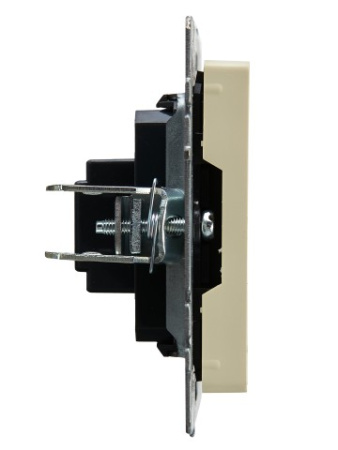 BRITE Розетка HDMI РHDMI-0-БрКр бежевый IEK фото в интернет-магазине БелЭлектрикМонтаж