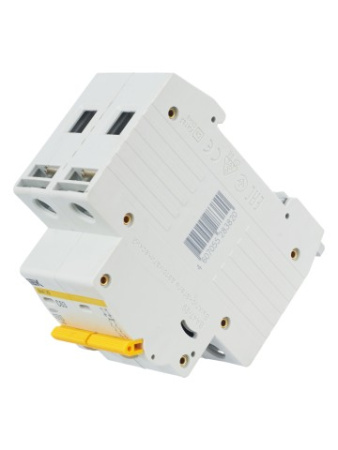 ВА47-29 2Р 63А 4,5кА х-ка С ИЭК автоматический выключатель