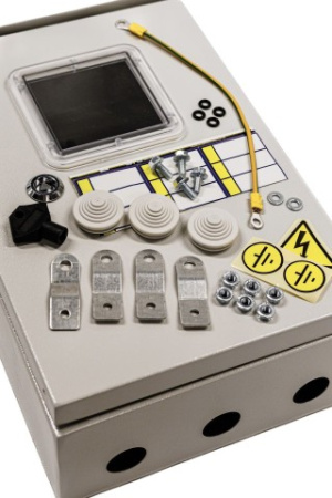 TITAN Корпус металлический коттеджный ЩУРн-1/9 (370х250х135мм) У1 IP54 IEK TITAN Корпус металлический коттеджный ЩУРн-1/9 (370х250х135мм) У1 IP54 IEK