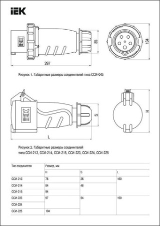 ССИ-215 16А-6ч/200/346-240/415В 3Р+РЕ+N IP44 MAGNUM розетка перенос.ИЭК ССИ-215 16А-6ч/200/346-240/415В 3Р+РЕ+N IP44 MAGNUM розетка перенос.ИЭК