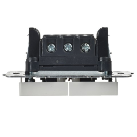 BRITE Выключатель 2-клавишный проходной 10А ВС10-2-6-БрБ белый IEK фото в интернет-магазине БелЭлектрикМонтаж