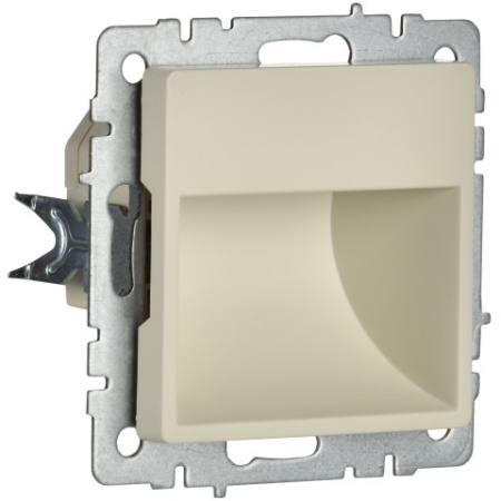 BRITE Подсветка светодиодная встраиваемая ПЛ20-БрКр бежевый IEK