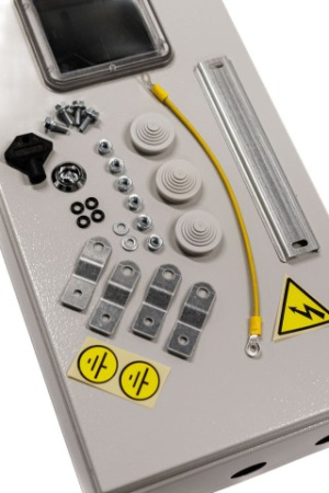 TITAN Корпус металлический коттеджный ЩУРн-3/9 (500х250х135мм) У1 IP54 IEK