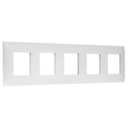 SKANDY Рамка 5-местная SK-F05W арктический белый IEK