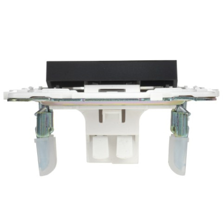 SKANDY Выключатель 1-клавишный с индикацией 10А SK-V07Bl черный IEK