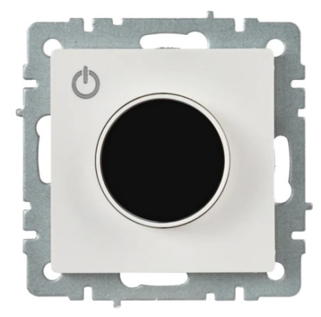 BRITE Термостат электронный с индикацией ТС10-1-БрБ белый IEK