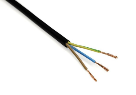 Провод ПВСнг(А)-LS 3х1,00 чёрный