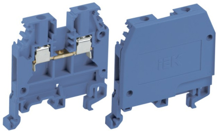 Зажим наборный ЗНИ-2,5мм2 (JXB24A) синий ИЭК