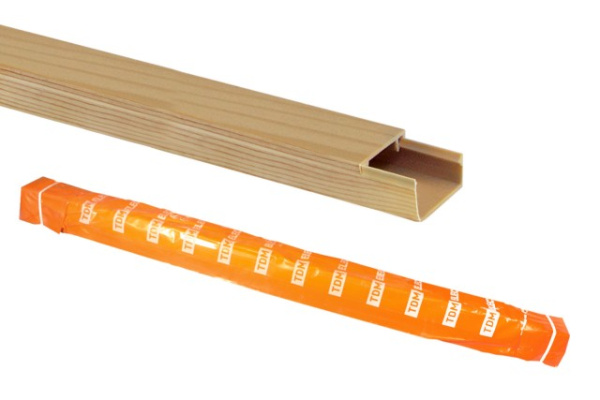 Купить Кабель-канал 20х10 (100м) "ЭКО" 3D (сосна) TDM в Минске