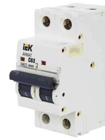 ARMAT Автоматический выключатель M06N 2P C 63А IEK фото в интернет-магазине БелЭлектрикМонтаж