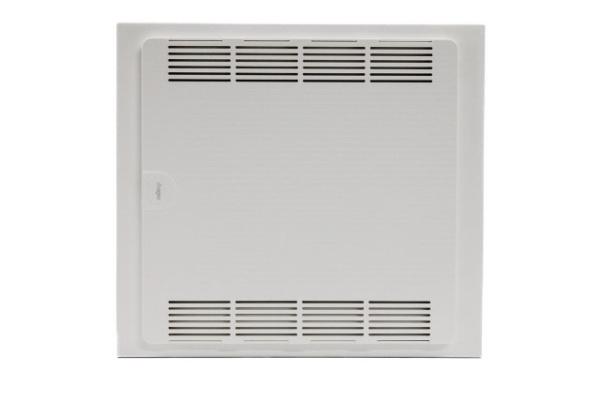 Купить Щит cкрытой установки Multimedia (382х426х72), IP-40 // Hager - Golf (Белая дверь с перфорацией) в Минске