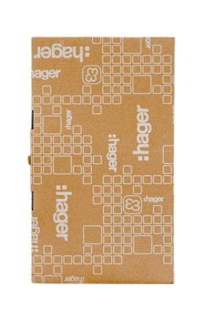 Щит открытой установки 36 мест, винтовые клеммы, (500х282х99), IP-40 // Hager - Golf (Белая дверь) фото в интернет-магазине БелЭлектрикМонтаж