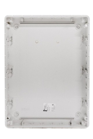 TEKFOR Корпус пластиковый ЩРВ-П-54 IP41 черная прозрачная дверь IEK