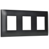 SKANDY Рамка 3-местная SK-F03Bl черный IEK