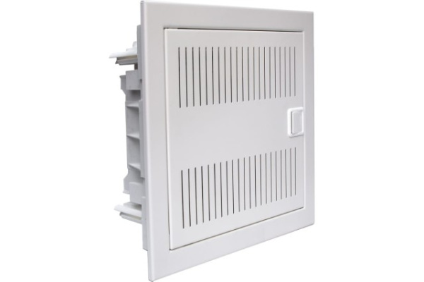 Купить U24ES IT, Щит встраиваемый мультимедийный, 2 ряда, металл. дверца со слотами для охлаждения, IP30 в Минске