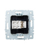 BRITE Розетка телефонная RJ11 РТ10-БрБ белый IEK