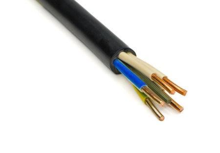 Кабель ВВГнг(А)-LS 5х10.0 - 0,66 (ТУ ВY) черн