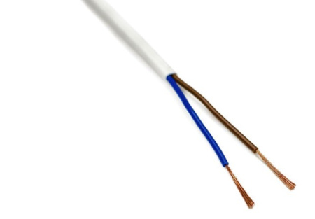 Шнур ШВВП-с 2*0,50 белый Шнур ШВВП-с 2*0,50 белый