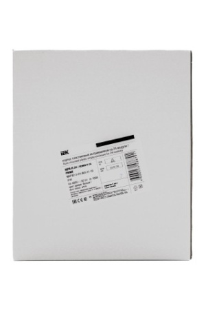 PRIME Корпус пластиковый ЩРВ-П-24 модуля встраиваемый белый/белая дверь IP41 IEK