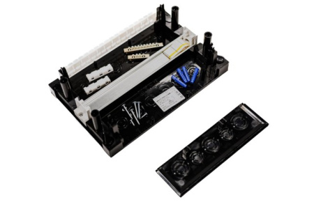 Корпус модульный пластиковый навесной ЩРН-П-12 PRIME черный IP41 IEK