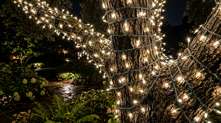 Уличные светодиодные гирлянды - идеальное решение для праздничного освещения и декора