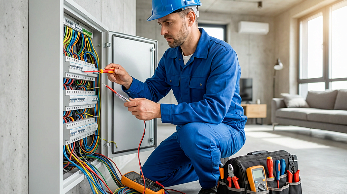 Услуги электрика в Минске - профессиональные электромонтажные работы