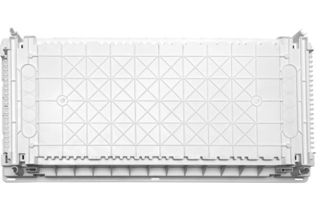 U48EP IT, Щит встраиваемый мультимедийный, 4 ряда, металл. дверца со слотами для охлаждения, IP30