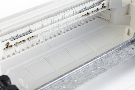 Щит cкрытой установки 24 места, винтовые клеммы, (382х318х72), IP-40 // Hager - Golf (Прозрачная матовая дверь)