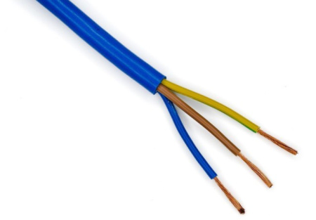 Кабель водопогружной КВВ 3х0,75 (100м)